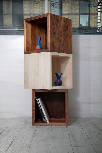 Maple Dashes Cube