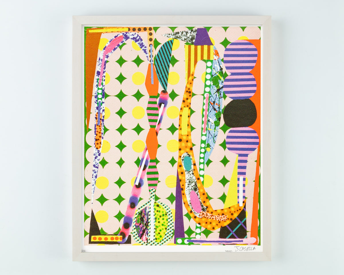 Jonathan Casella "A Sudden and Distant Hum, an Inherent Panic; Uncertain on Baited Breath" 2020 Limited Edition Print
