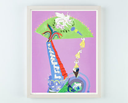 Astrid Terrazas "Ladder as Gate" 2020 Limited Edition Print