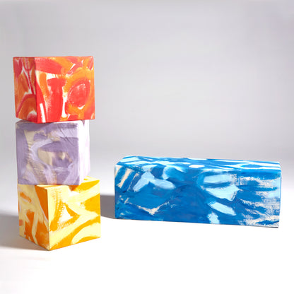 Cubicles,  Hand-Painted Stuffed Seating