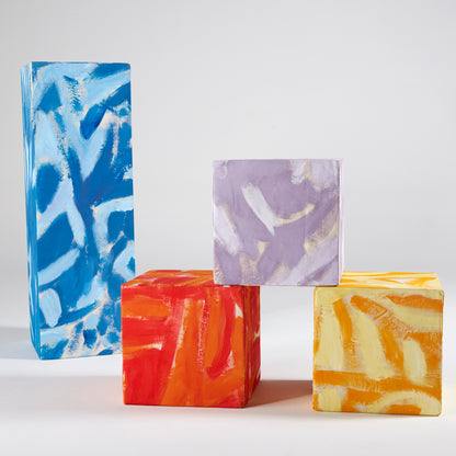Cubicles,  Hand-Painted Stuffed Seating