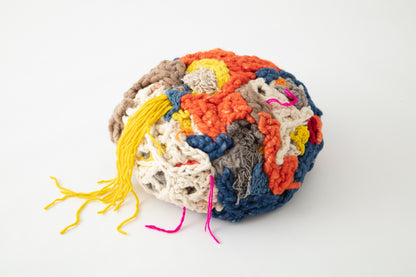 Further Form Sculptural Ottoman 3, Multicolored