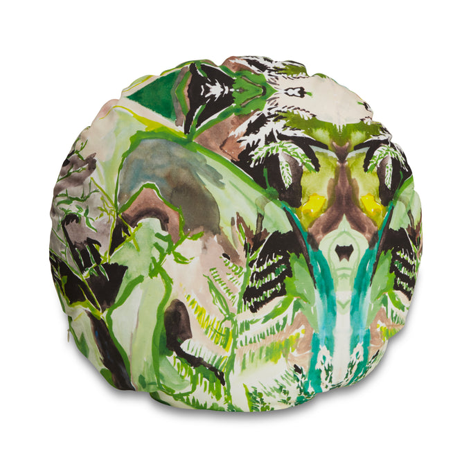 Fern Circle Pillow