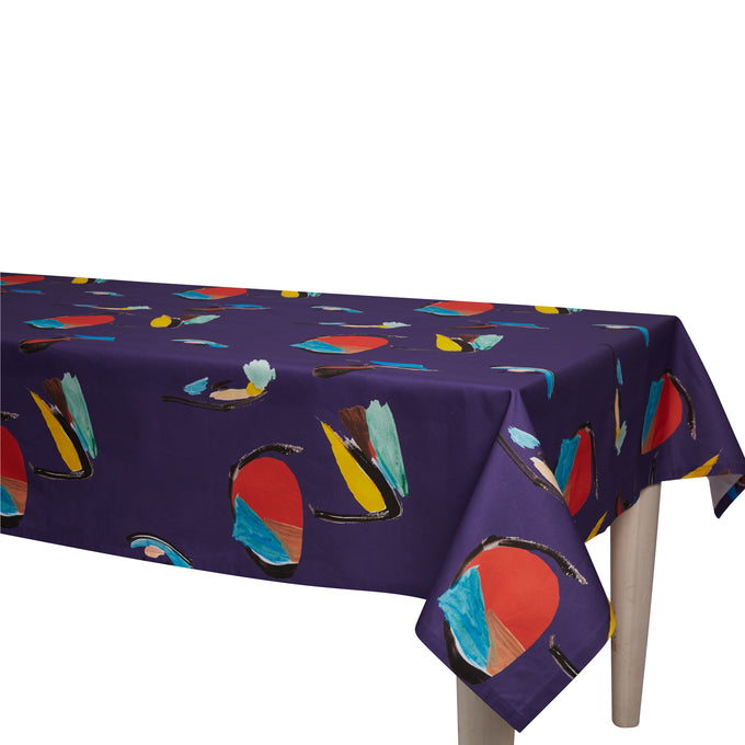 Purple Pod Table Cloth