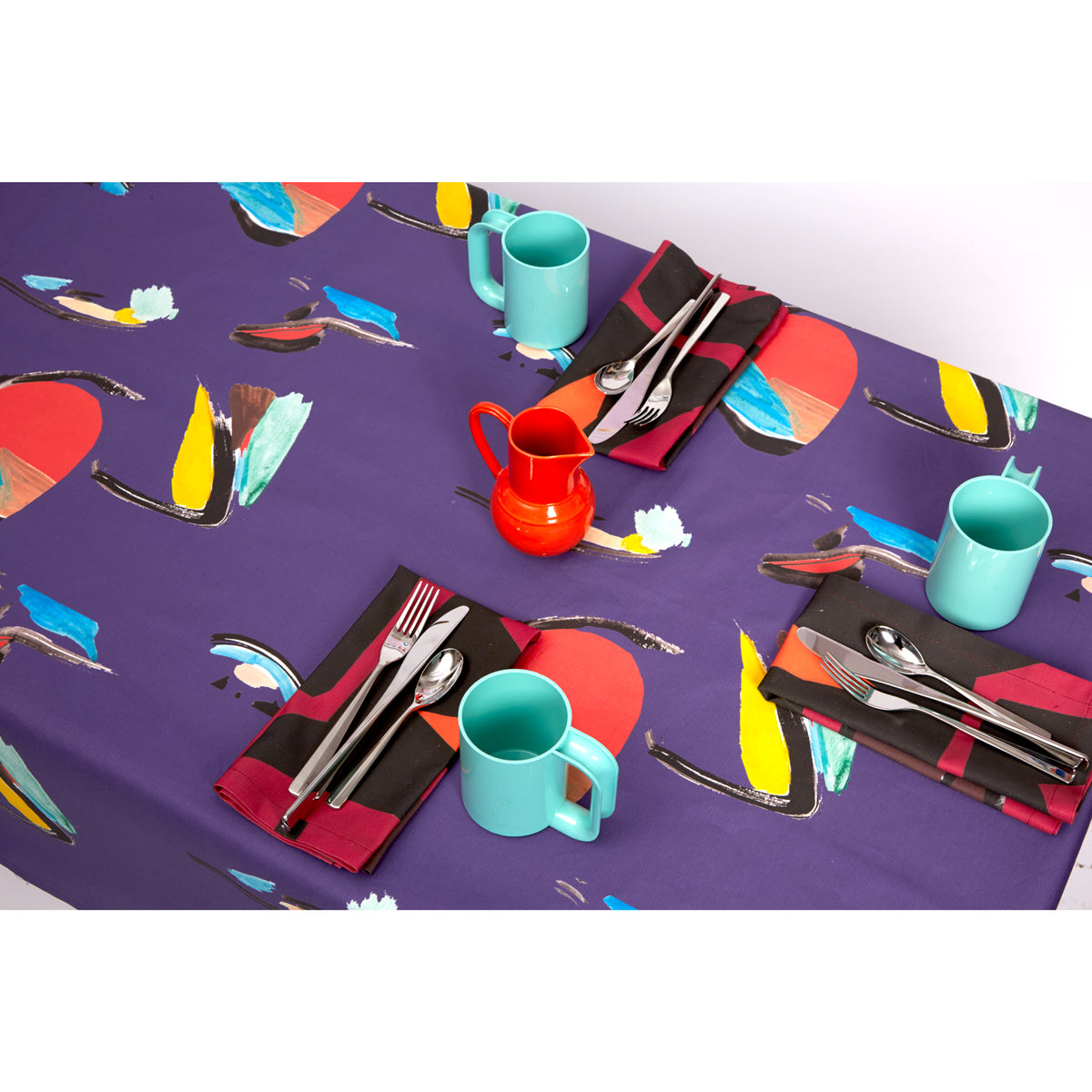 Purple Pod Table Cloth