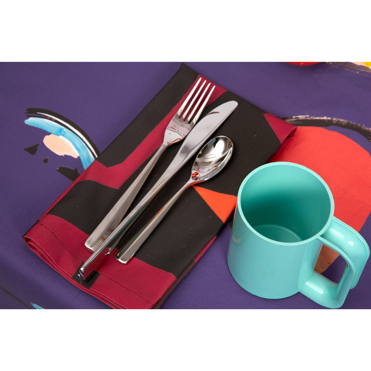 Purple Pod Table Cloth