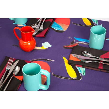 Purple Pod Table Cloth