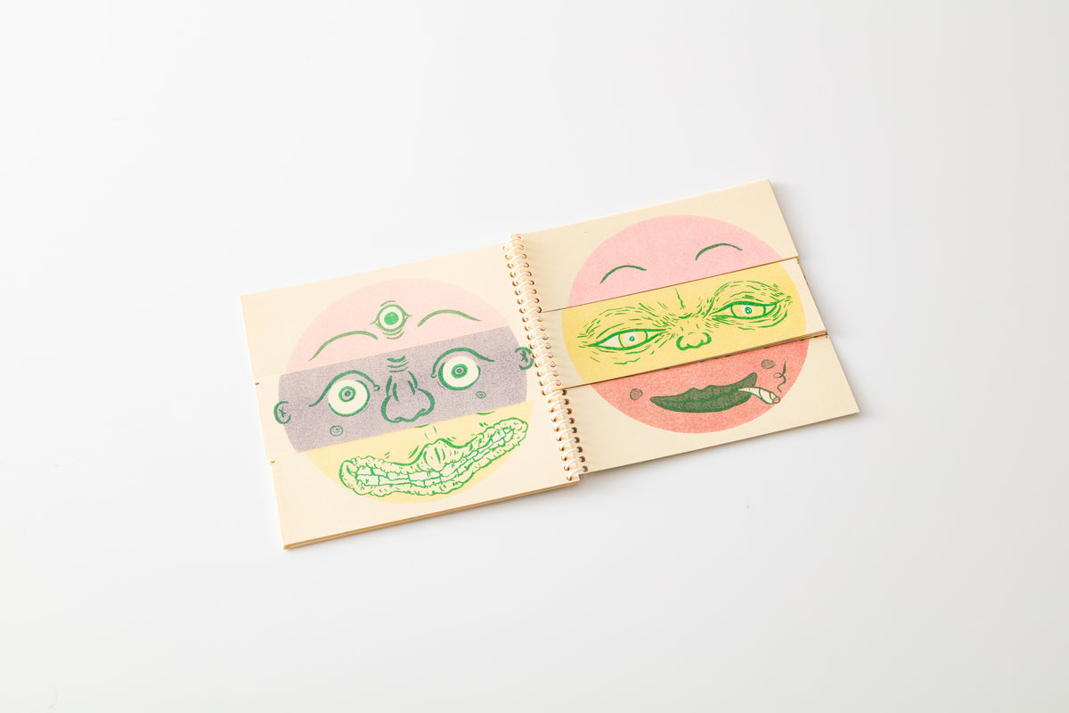 Humorous Faces of Funny Cases 3 by Cynthia T. Navarro