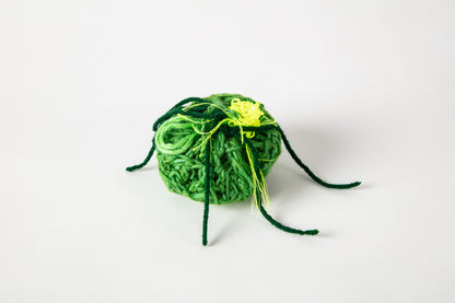 Further Form Sculptural Ottoman 6, Green