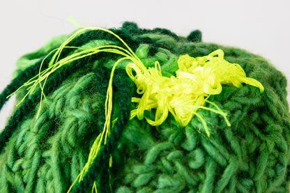 Further Form Sculptural Ottoman 6, Green