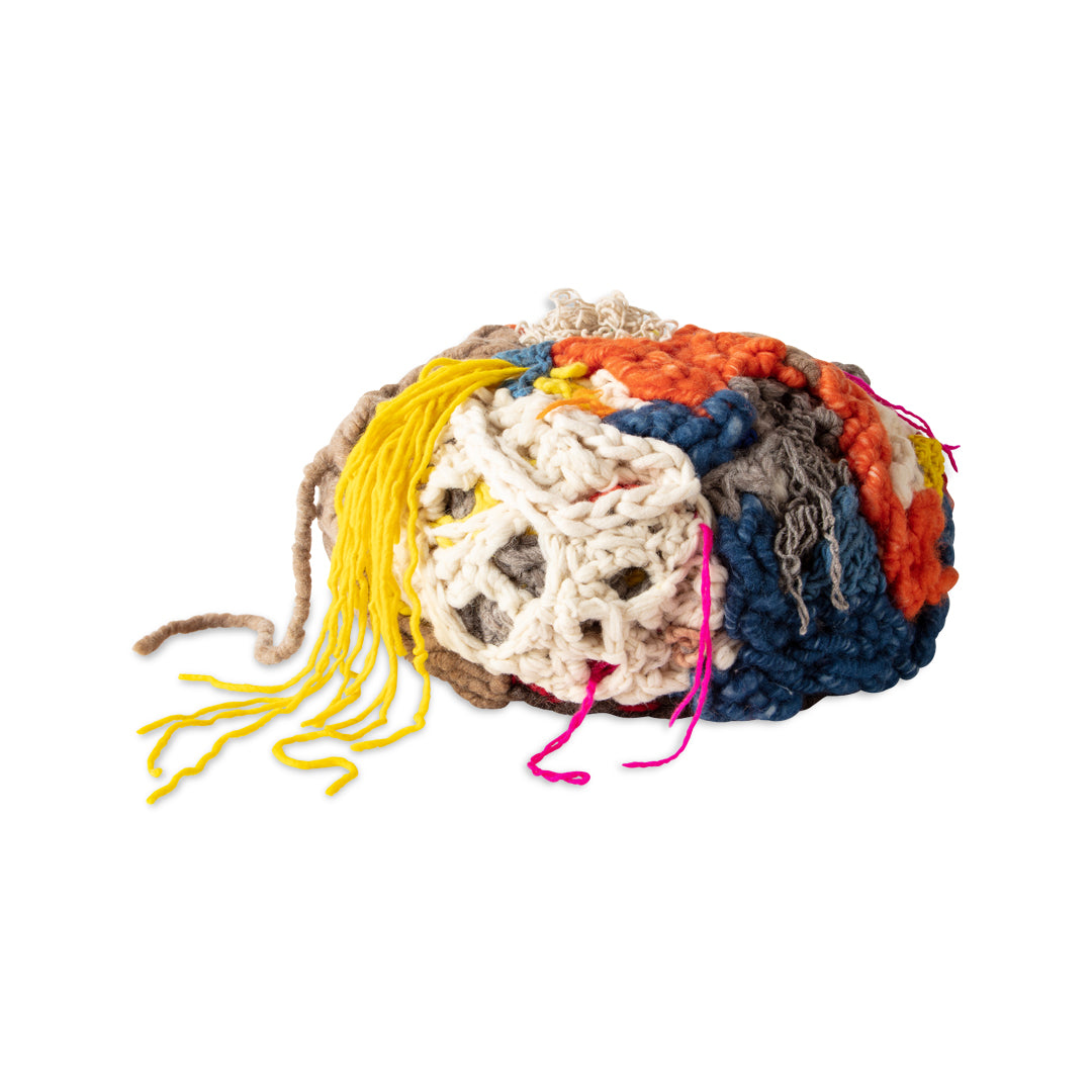 Further Form Sculptural Ottoman 3, Multicolored