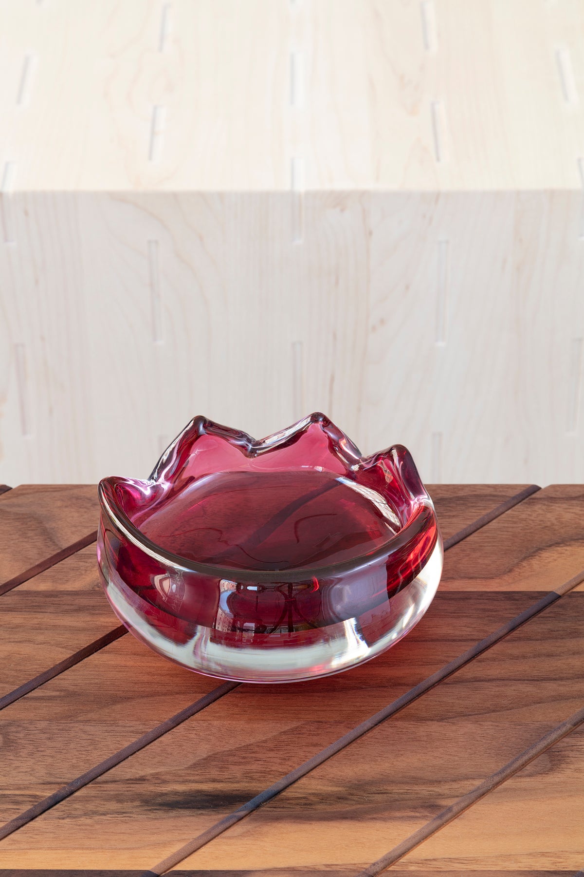 Ruby Mountains Glass Ashtray