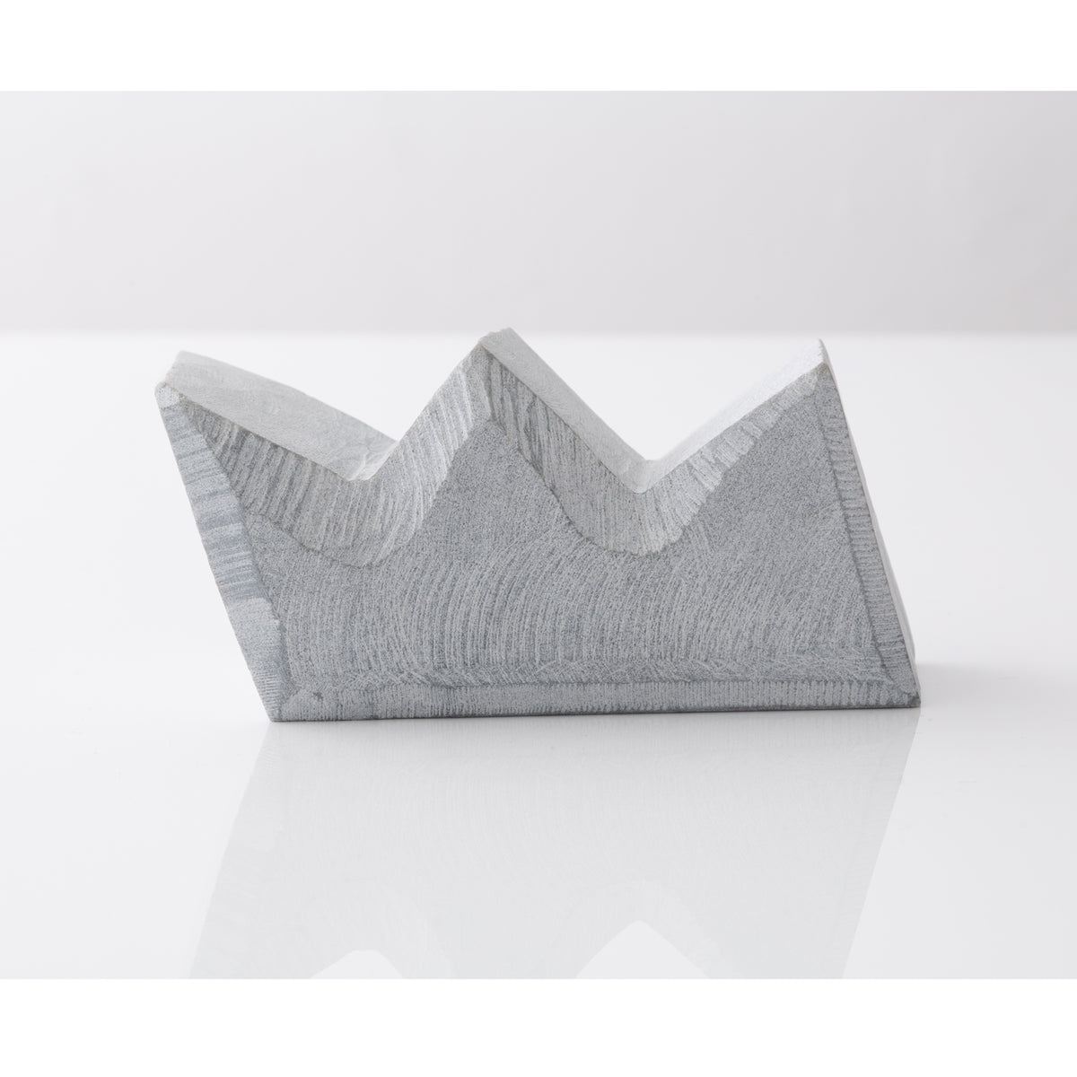 Unknown Everyday Village : Heavy Crown Marble Sculpture