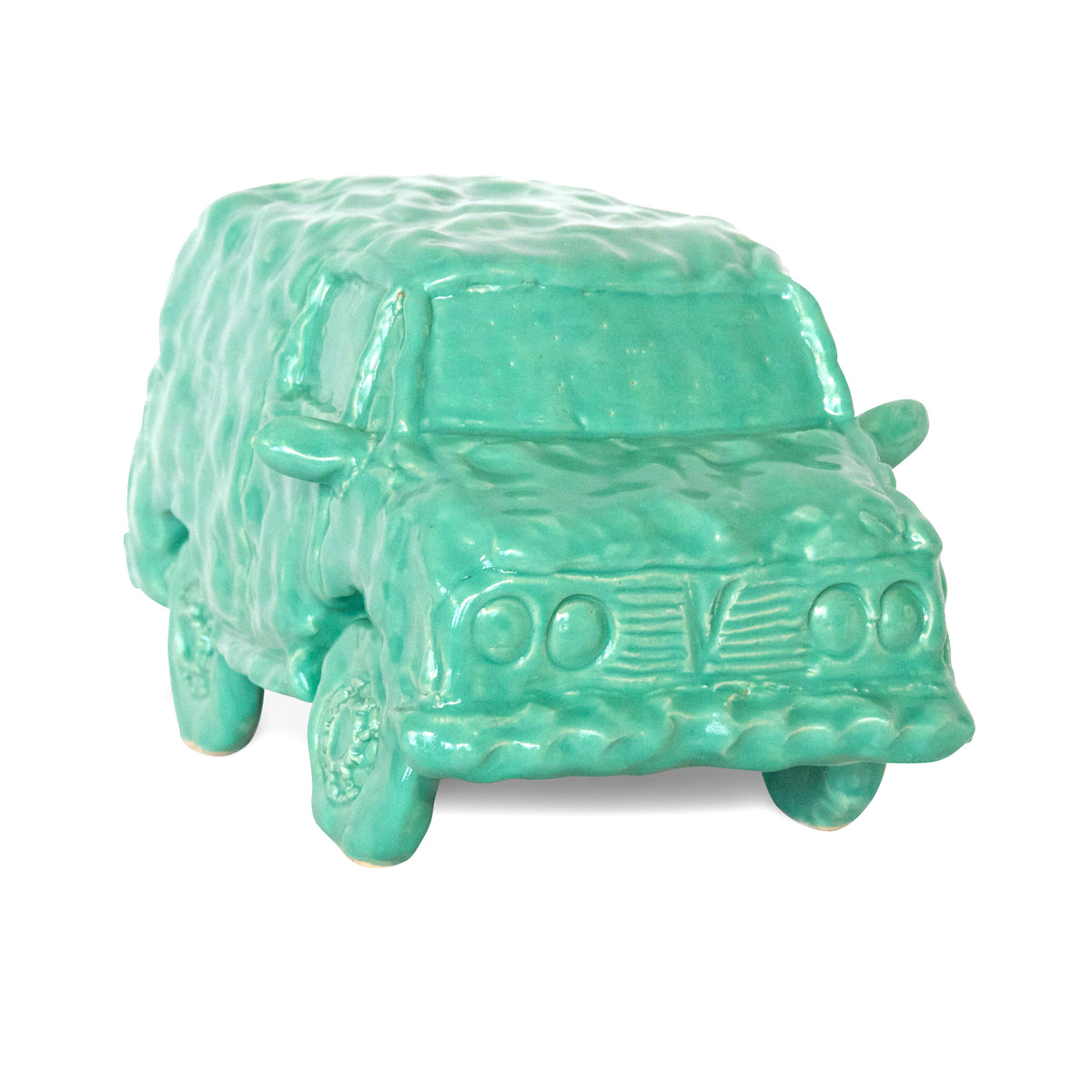 Bermuda Green Ceramic Van