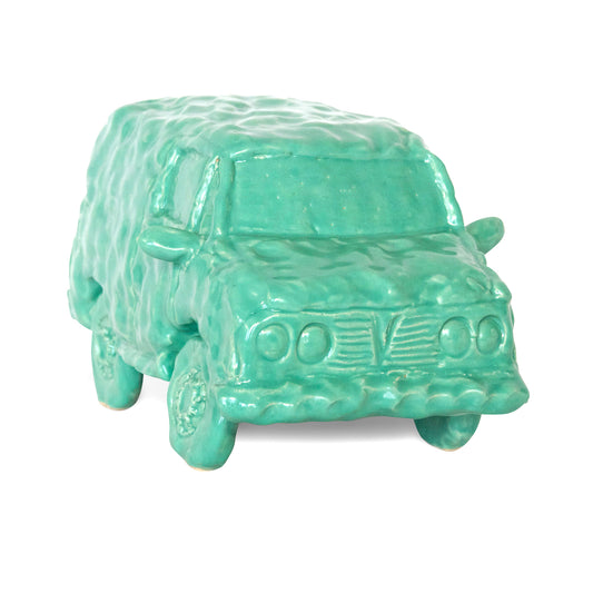 Bermuda Green Ceramic Van