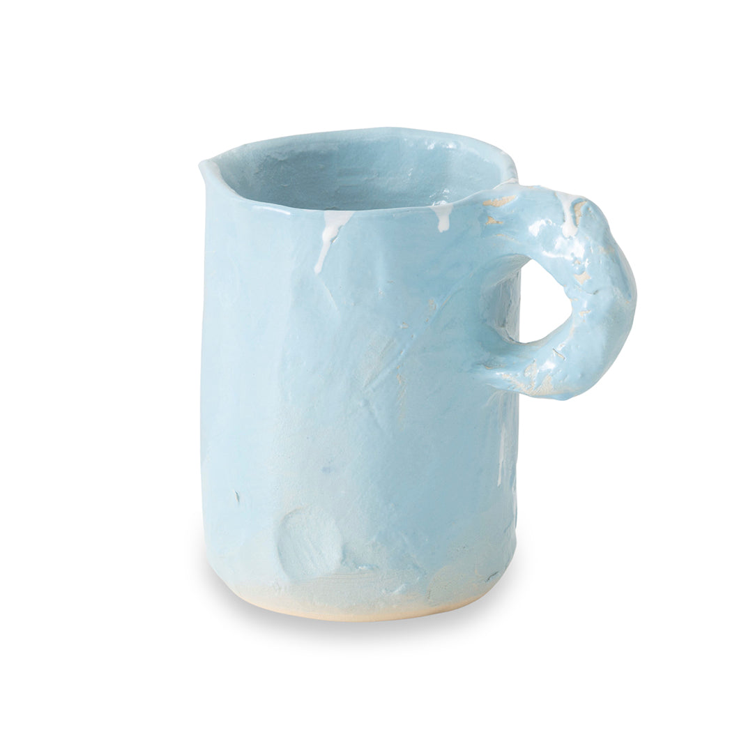 Light Blue Studio Pitcher