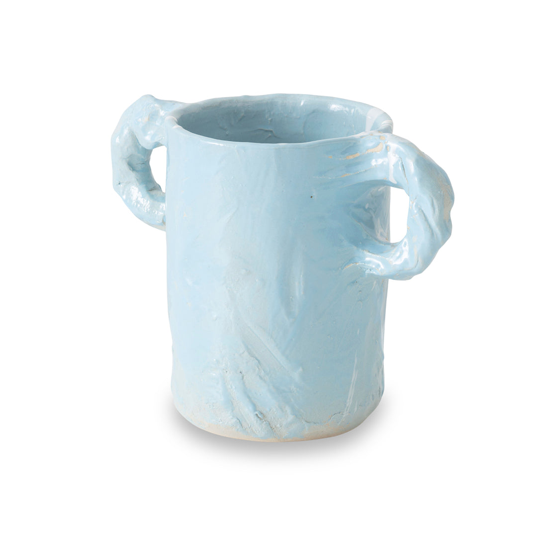 Light Blue Studio Vase