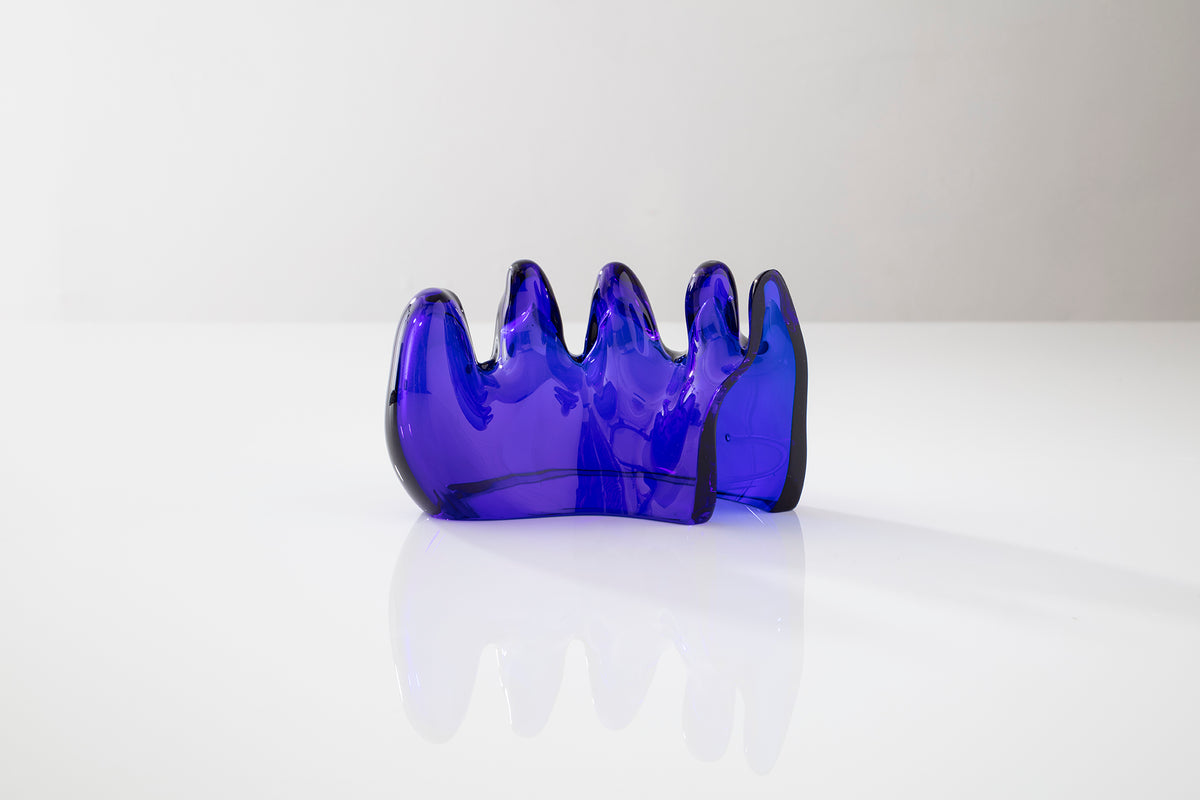 Open Mountains Glass Ashtray
