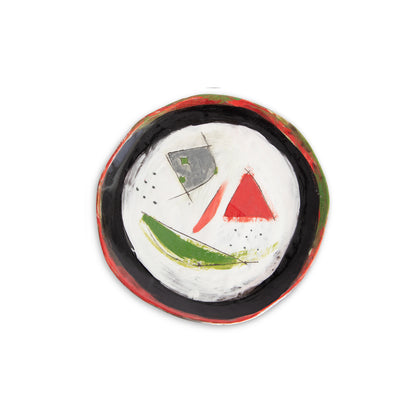 Pirate Freckle Sprinkle Plate