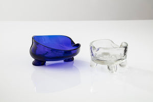 Rolling Wave Glass Ashtray