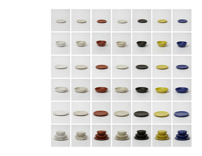 Saturn Dinnerware Saffron Speckle Satin