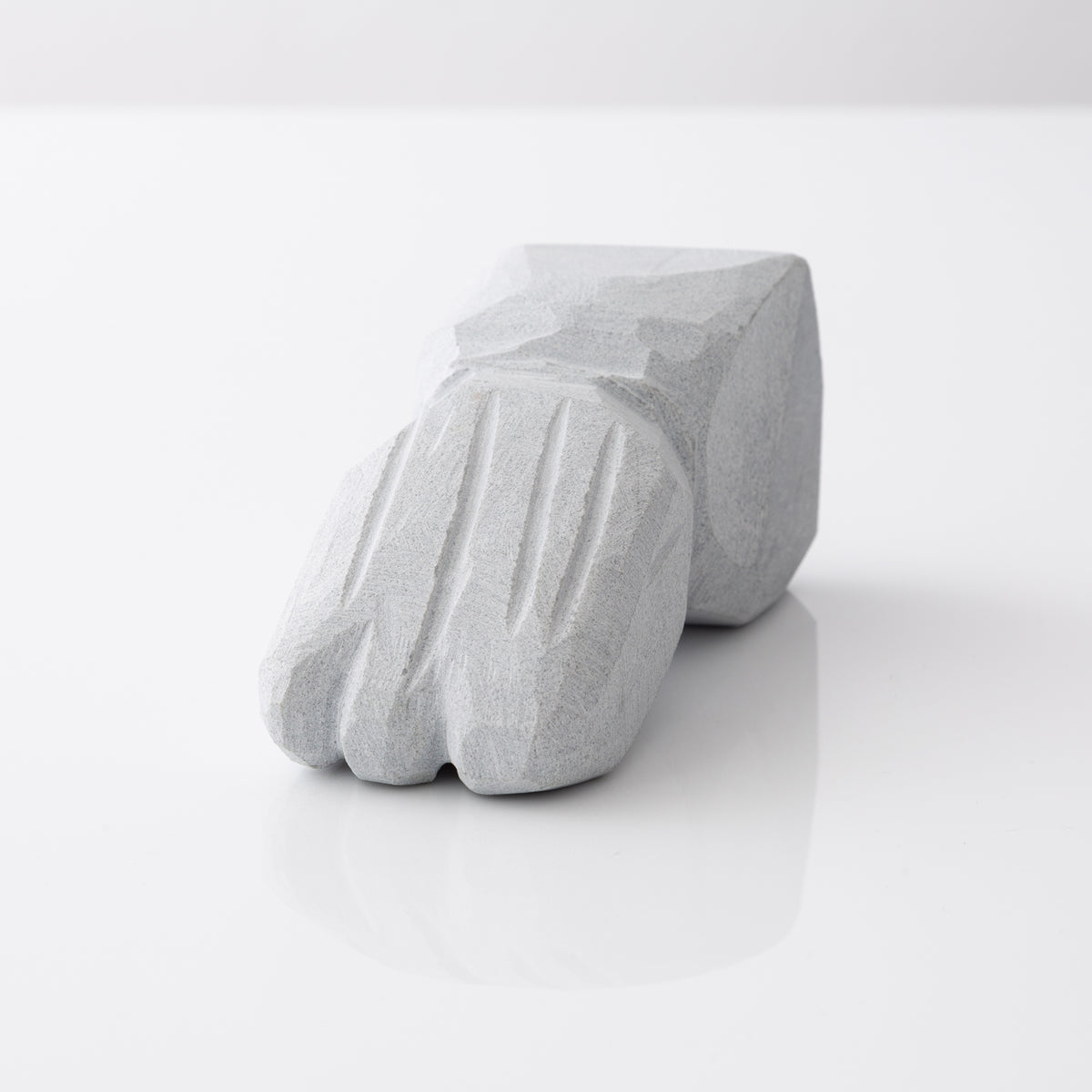 Unknown Everyday Village : Tropical Foot Marble Sculpture