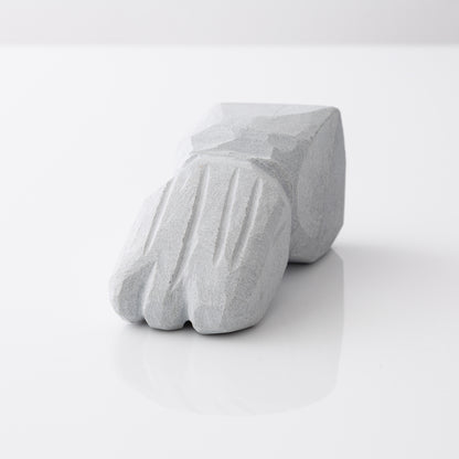 Unknown Everyday Village : Tropical Foot Marble Sculpture