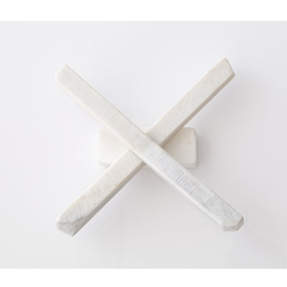 Unknown Everyday Village : Sticks In Statuario Marble Sculpture