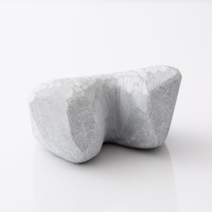 Unknown Everyday Village : Fortune C Marble Sculpture