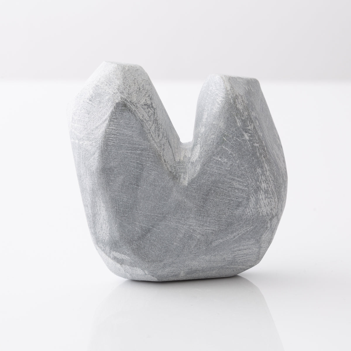 Unknown Everyday Village : Fortune C Marble Sculpture