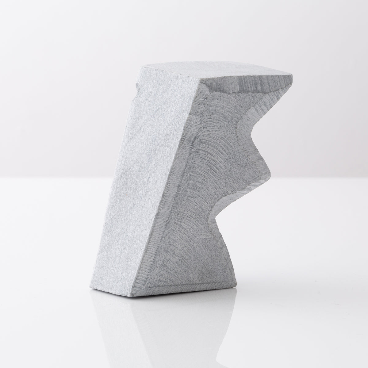 Unknown Everyday Village : Heavy Crown Marble Sculpture