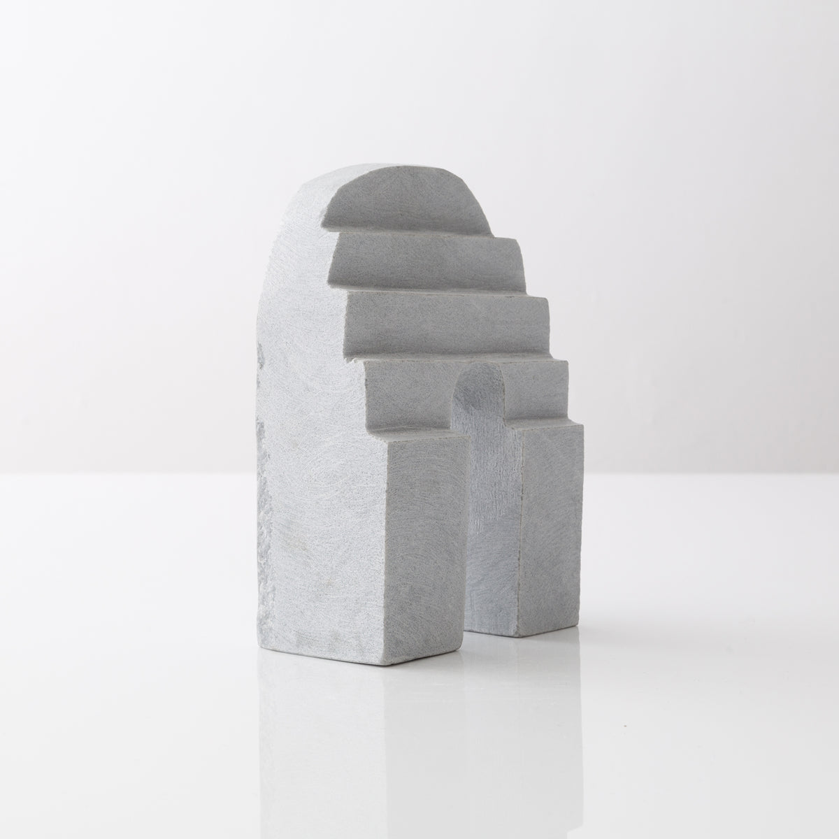 Unknown Everyday Village : Arch Step Marble Sculpture