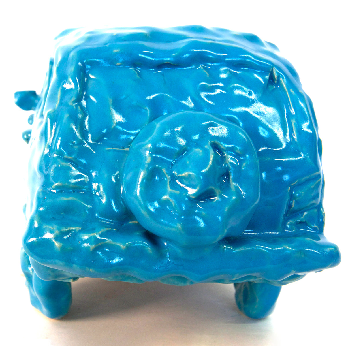 Sky Blue Hatchback