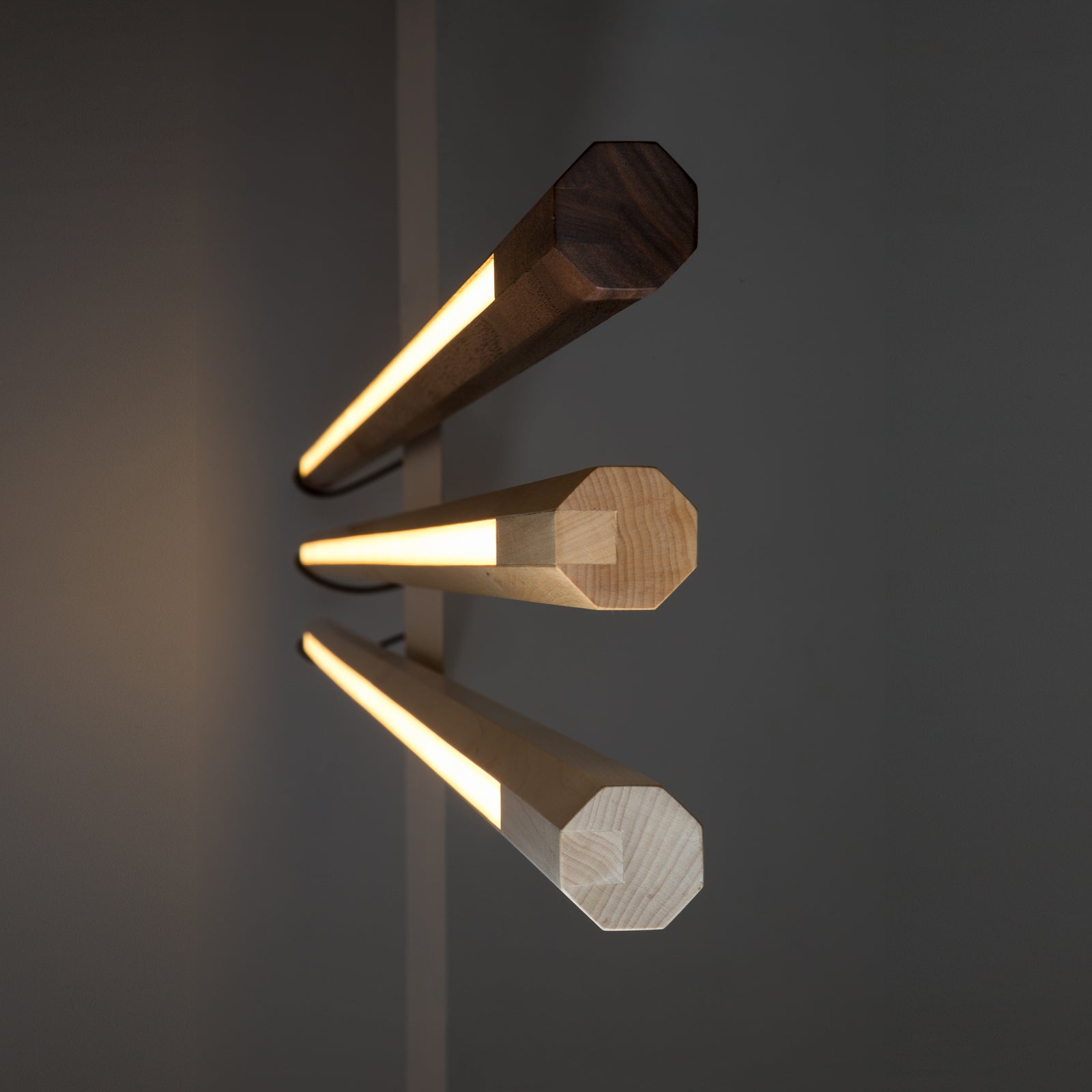 Walnut LED Line Light – Fort Makers