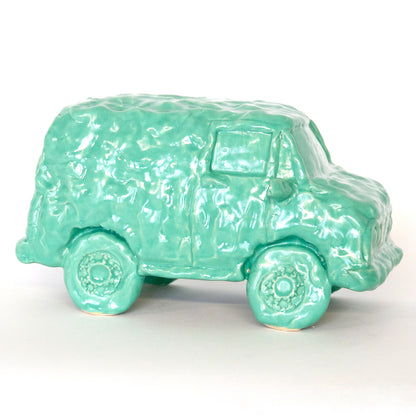 Bermuda Green Ceramic Van