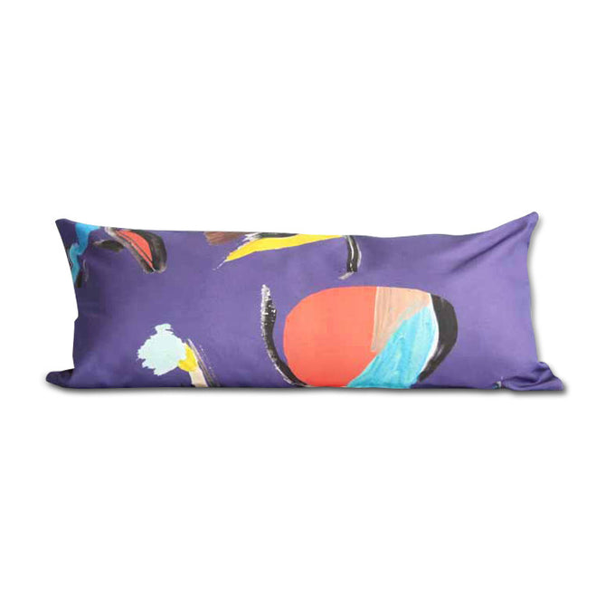 Purple Pod Rectangle Pillow