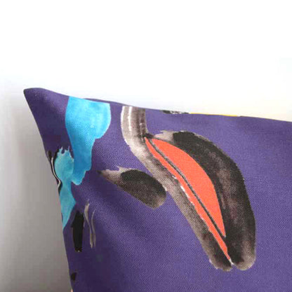 Purple Pod Rectangle Pillow