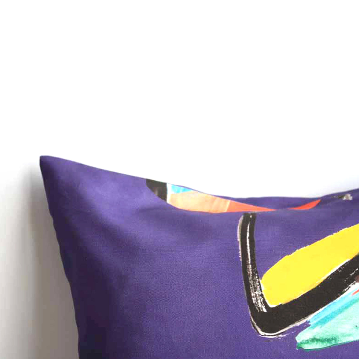 Purple Pod Square Pillow