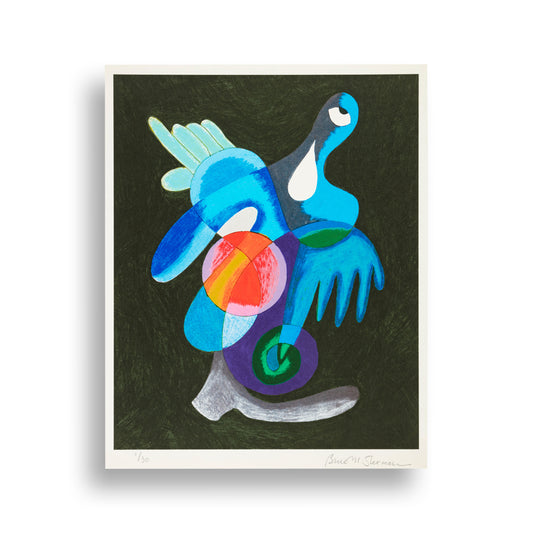 Bruce M. Sherman "Searching for Inner Fire" 2020 Limited Edition Print