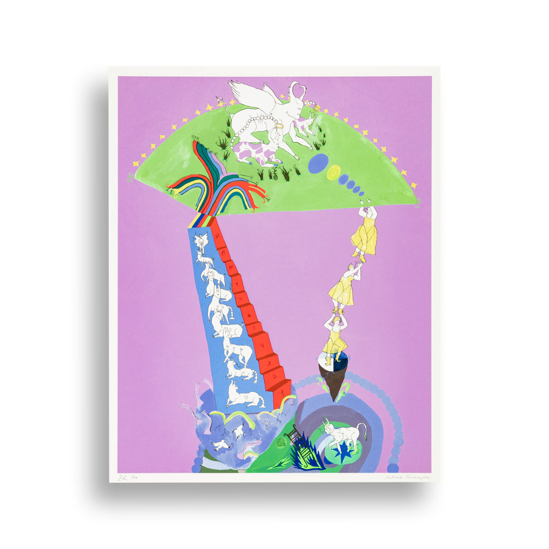 Astrid Terrazas "Ladder as Gate" 2020 Limited Edition Print