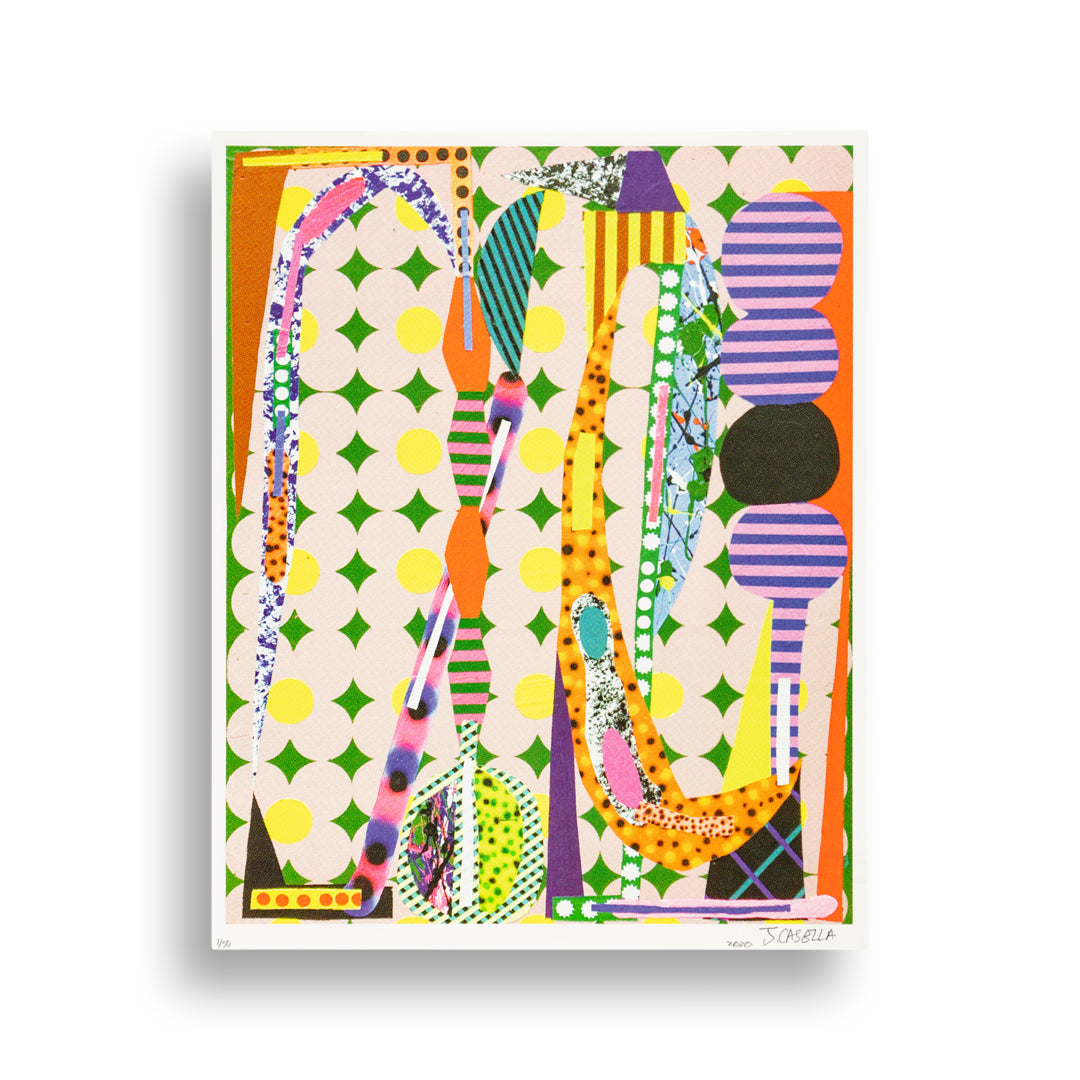 Jonathan Casella "A Sudden and Distant Hum, an Inherent Panic; Uncertain on Baited Breath" 2020 Limited Edition Print