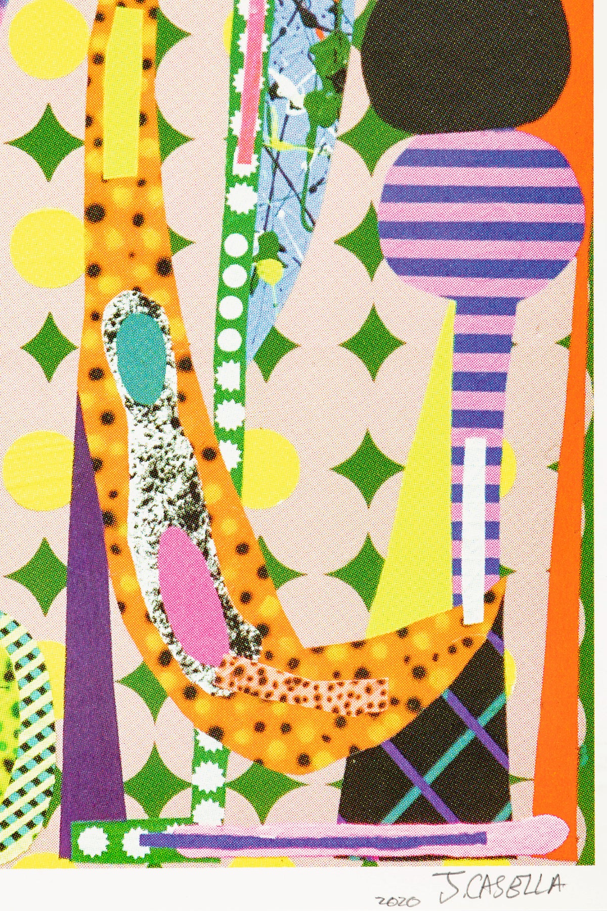 Jonathan Casella "A Sudden and Distant Hum, an Inherent Panic; Uncertain on Baited Breath" 2020 Limited Edition Print